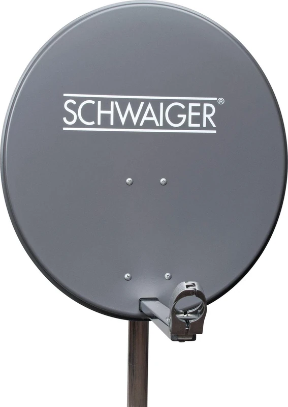 SCHWAIGER SPI621 62cm Aluminium Satellite Dish - Anthracite