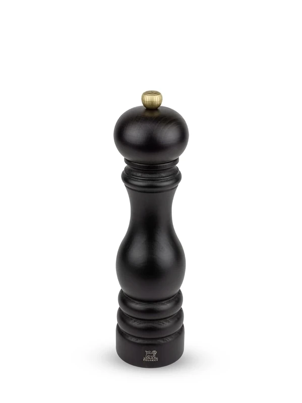 PEUGEOT - Paris 22 cm Pepper Mill - Classic Grind System - Made with PEFC Certified Wood - Lifetime Guaranteed Mechanism - Made in France - Chocolate Colour