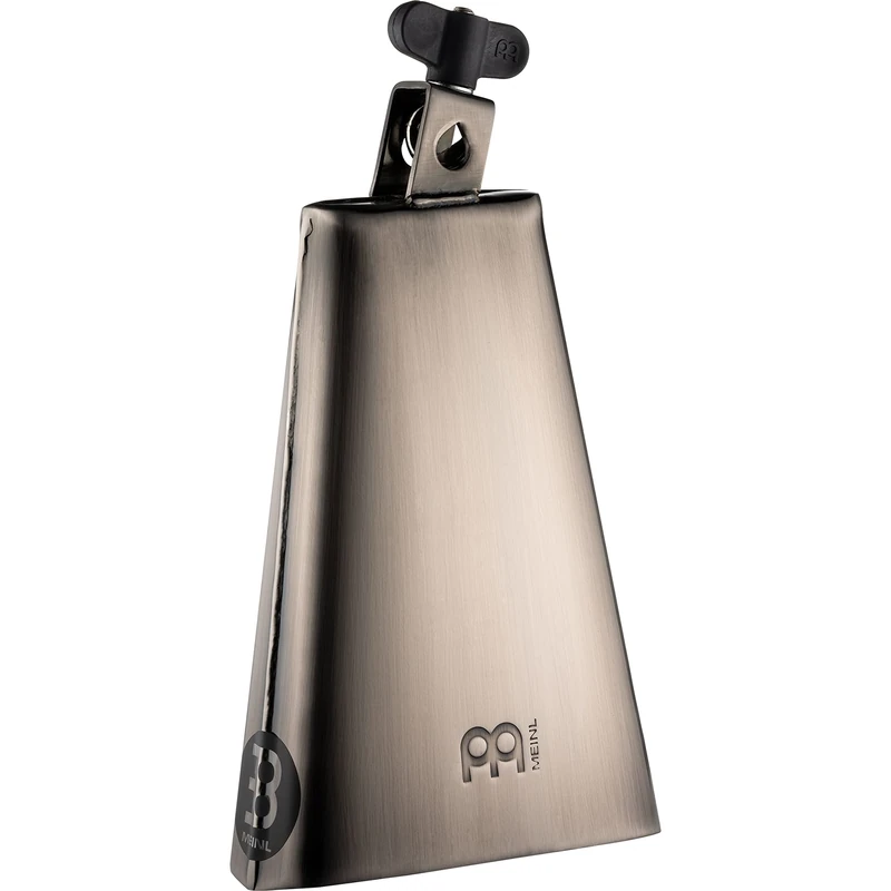 Meinl Percussion Chrome Timbales Cowbell - Very Large Idiophone - Length 8 Inches - Mountable - Small Mouth - Steel, Silver (STB80S)