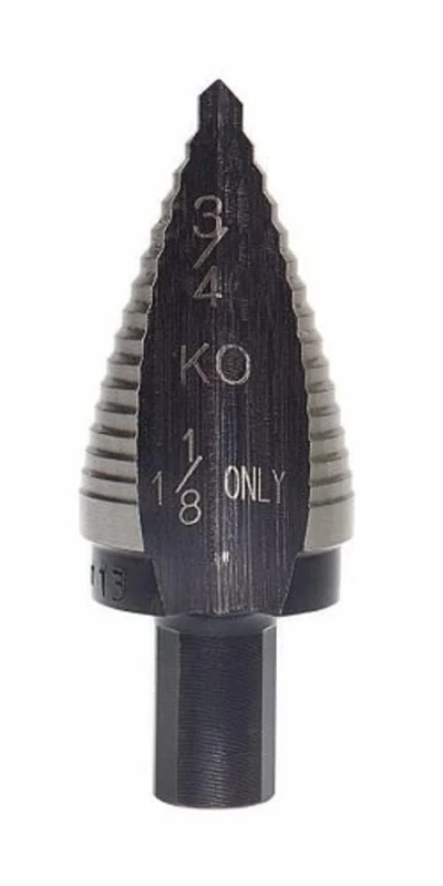 Irwin Tools Unibit #13 1-1/8-Inch Step-Drill Bit, 1/2-Inch Shank (10313)