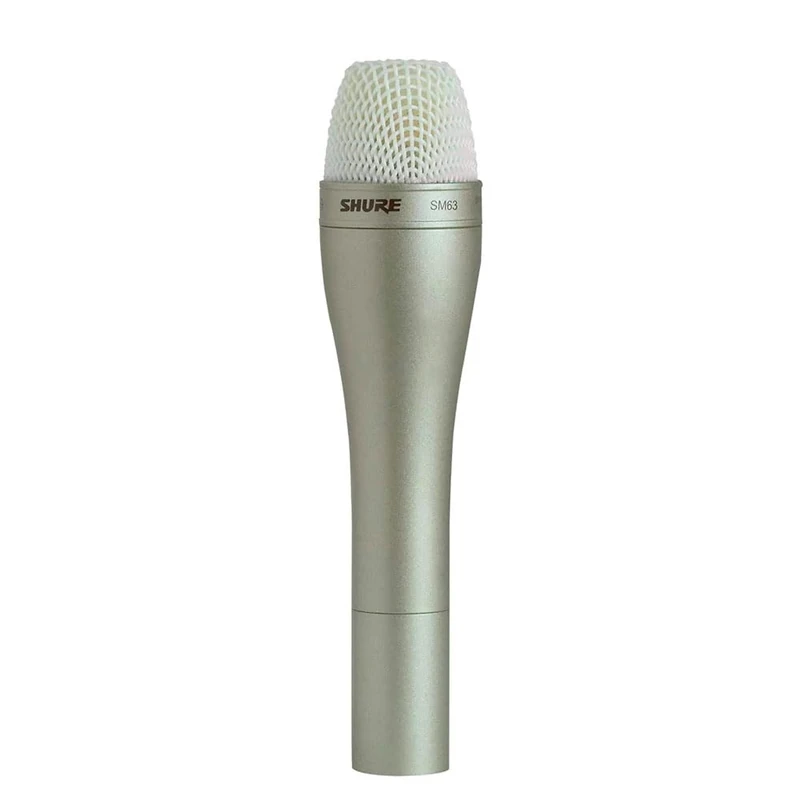 Shure Instrument Condenser Microphone, Black (SM63)