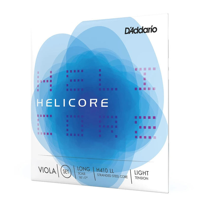 D'Addario Helicore Long Scale Light Tension Viola String Set
