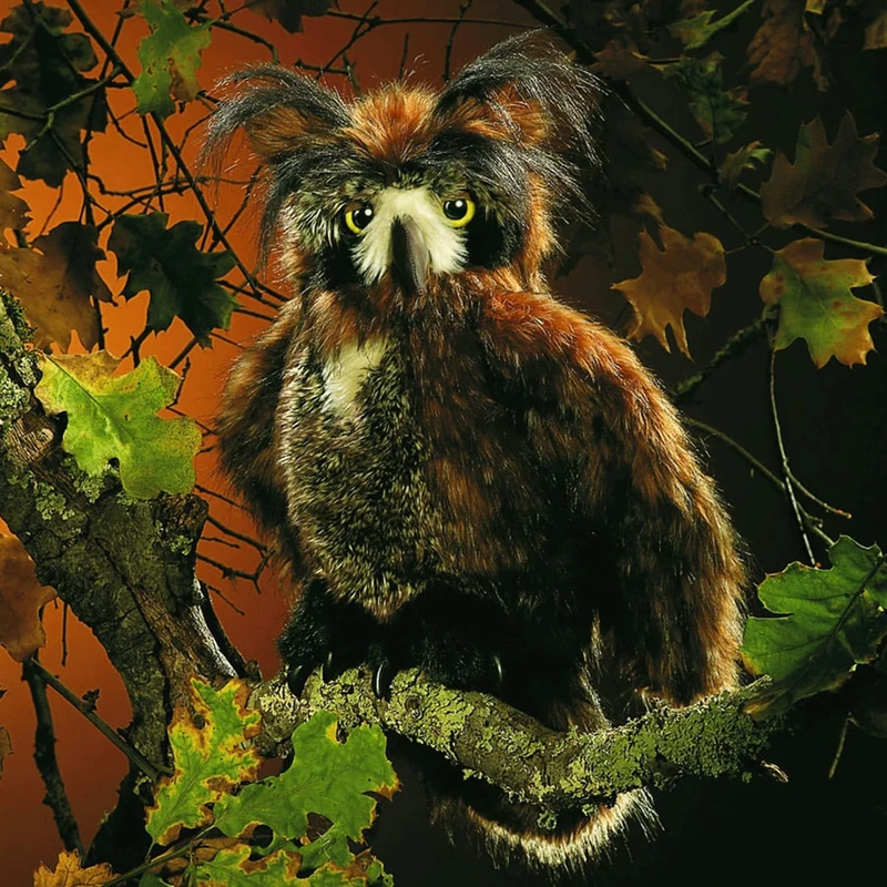 Folkmanis Great Horned Owl Hand Puppet