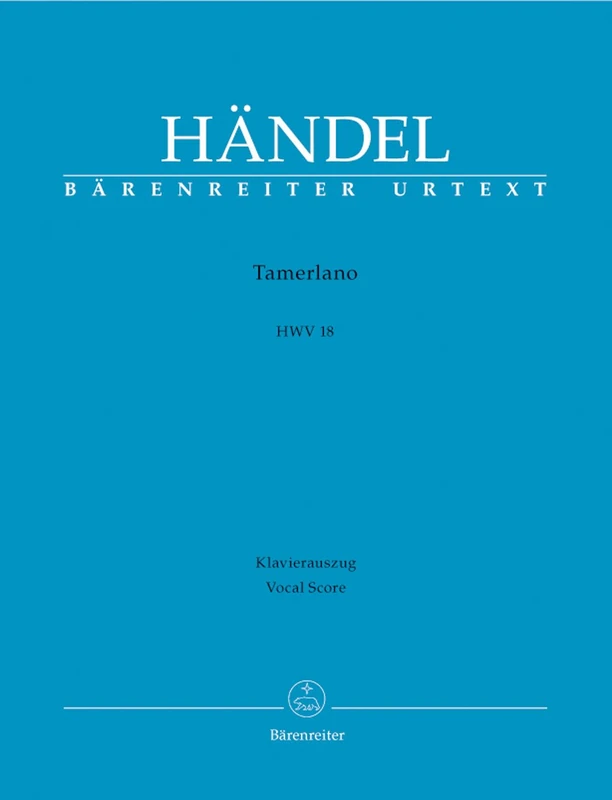 Tamerlano HWV 18 (Vocal Score)