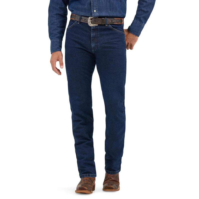 Wrangler Men's Cowboy Cut Original Fit Jean, Dark Stone, 29X34