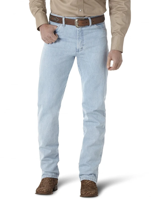 Wrangler Men's Original Fit Jean Jeans, Brown, 31W / 36L