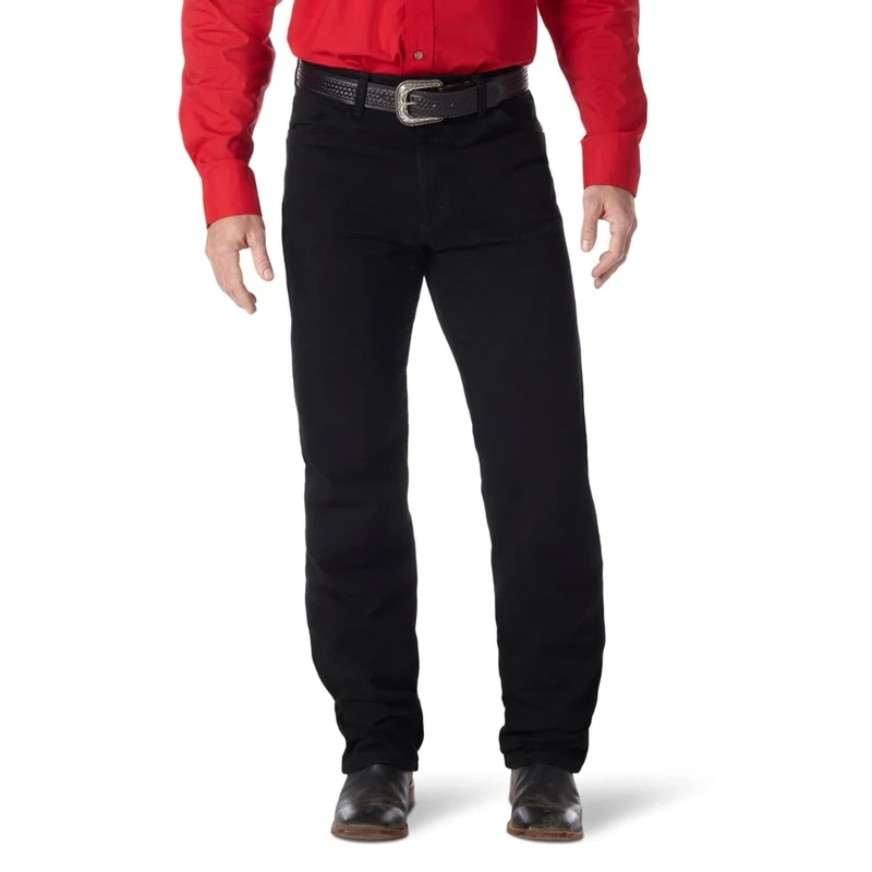 Wrangler Herren Jeans 13MWZ, Original Regular Bootcut Fit, Straight Leg, SHADOW BLACK, 30W / 32L