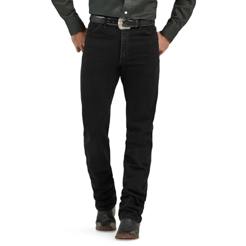 Wrangler Herren Jeans 13MWZ, Original Regular Bootcut Fit, Straight Leg, SHADOW BLACK, 38W / 30L