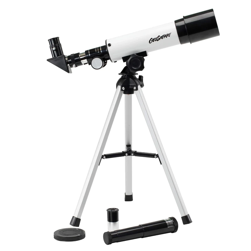Learning Resources GeoSafari Vega 360 Telescope, Noir, Bronze