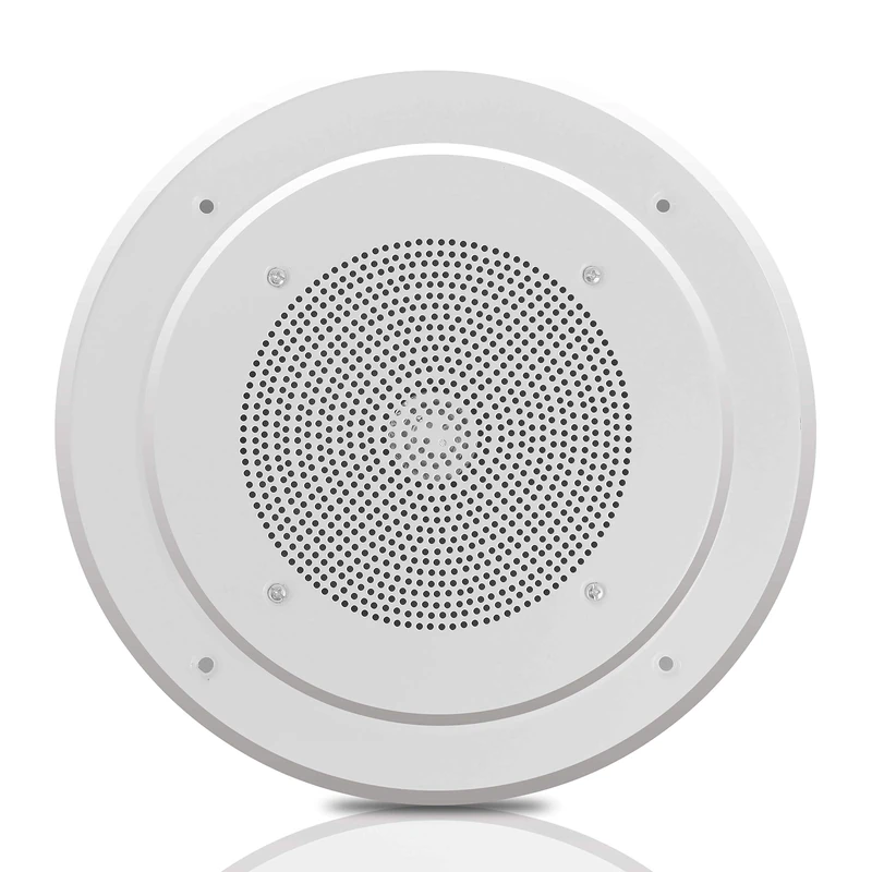 Pyle Home PDICS8 8-Inch Full Range In-Ceiling Speaker System with Transformer - Black - Image 1