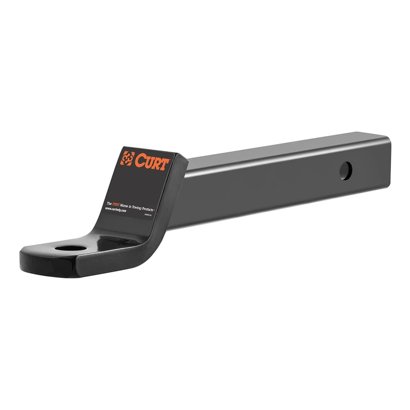 CURT 45260 Class 3 Trailer Hitch Ball Mount, Fits 2-Inch Receiver, 7,500 lbs, 1-Inch Hole, 2-In Drop, 3/4-Inch Rise - Image 1