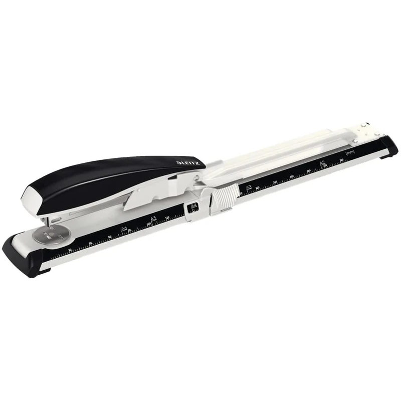 Leitz 55600095 "Nexxt Series" Metal Long-Arm Stapler - Black