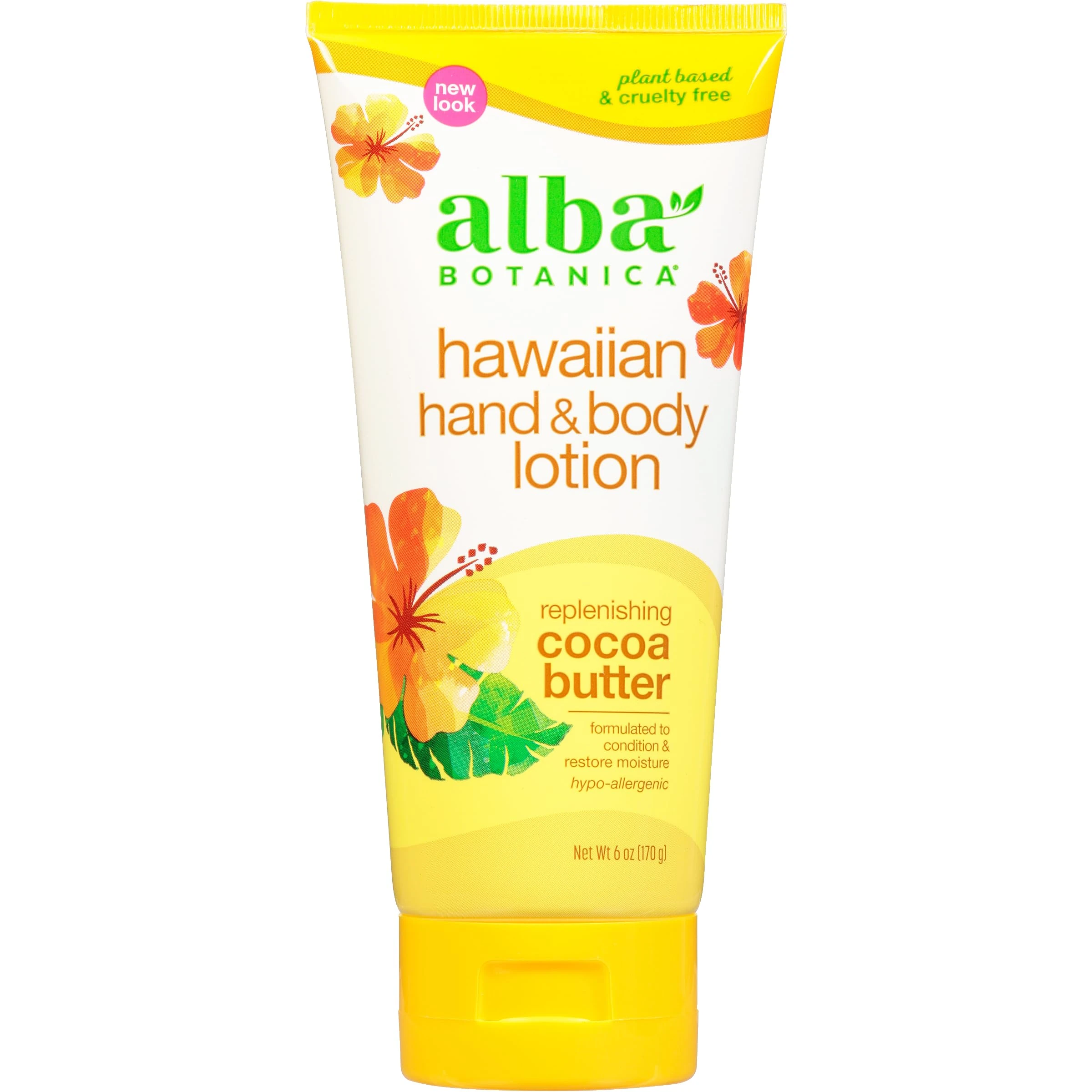 Alba Botanica Cocoa Butter Hand & Body Lotion 200ml