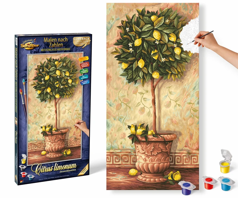 Schipper 609220397 "Citrus Limonum" Paint By Numbers Board