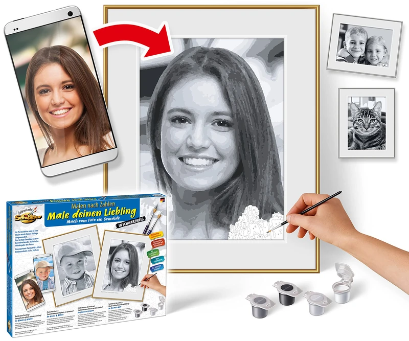 Schipper 602100371 Your Darling Paint By Numbers Board