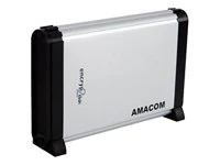 Amacom Encryp2disk - Hard drive - 80 GB - external - 3.5" - Hi-Speed USB - 7200 rpm - buffer: 2 MB
