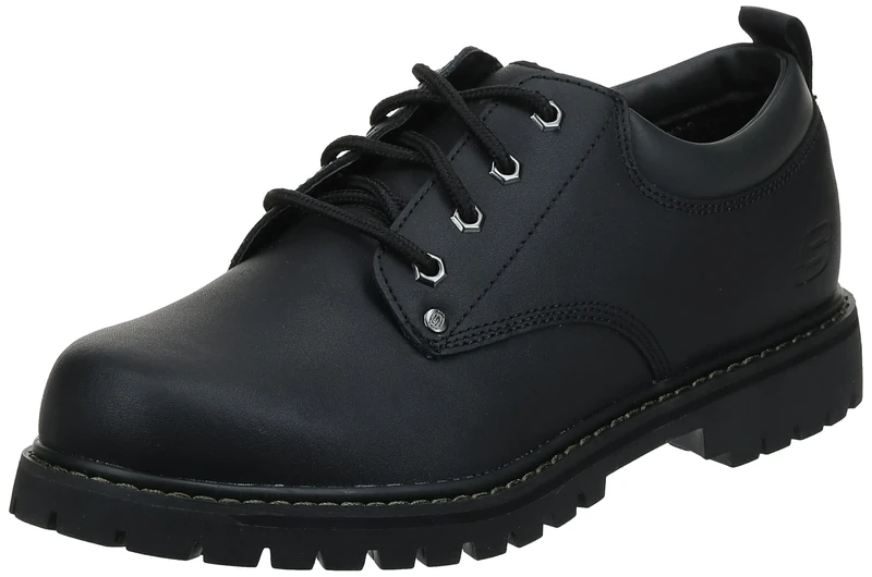 Skechers Men’s Tom Cats 6618/BOL, Chukka Boots, Black (Black), 9.5 UK (44 EU)