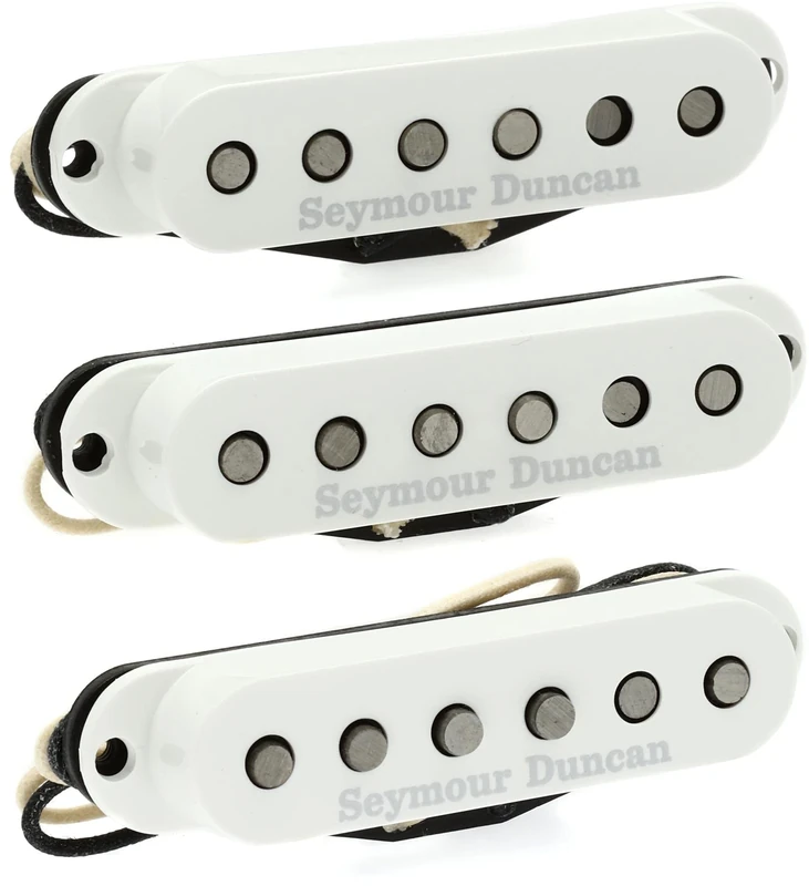 Seymour Duncan California '50s Strat Pickup Set of 3, White - Image 1