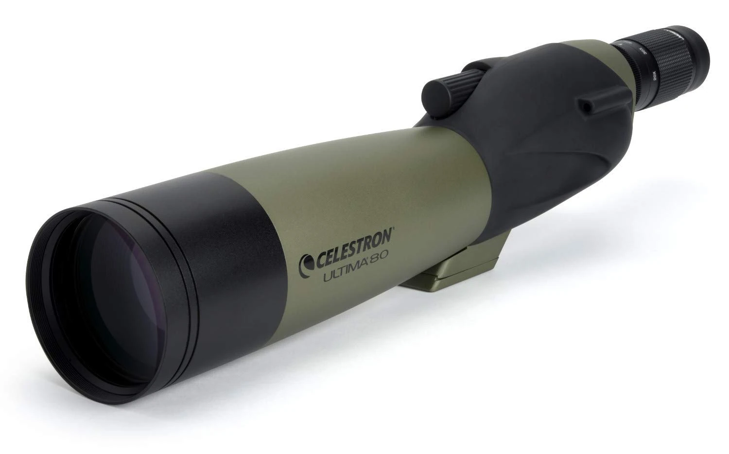 Celestron 52254 Ultima 80 mm Spotting Scope Straight, Green