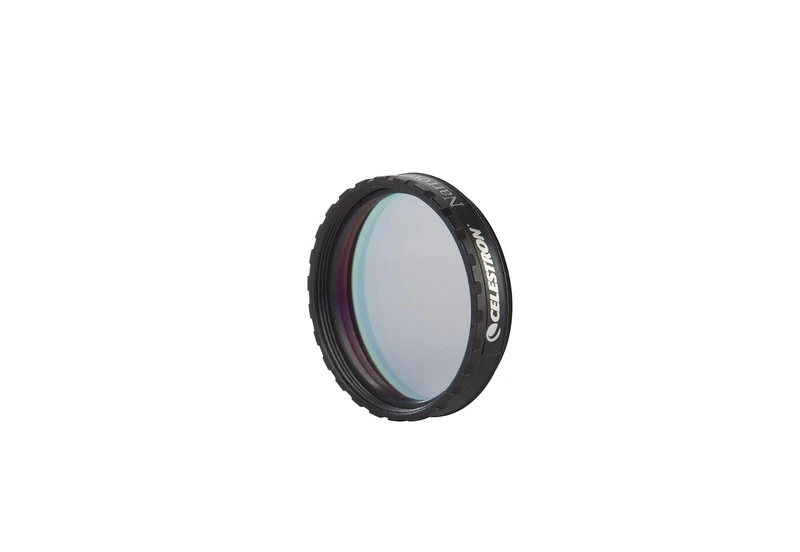 Celestron 93623 Narrowband Oxygen III 1.25" Filter - Isolates Oxygen Lines Emitted by Planetary and Emission Nebulae, Eliminates Un-natural Coloured Halos Surrounding Bright Stars, Black