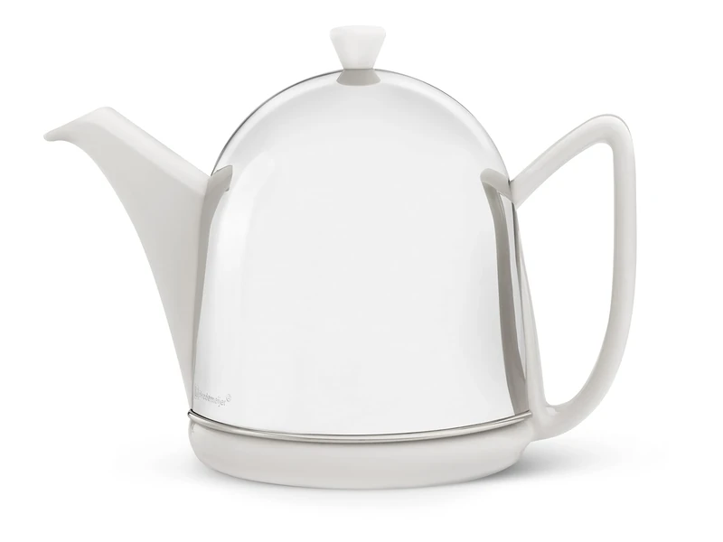 Bredemeijer 1510W Teapot Manto 1.0L, spring white, Stainless Steel