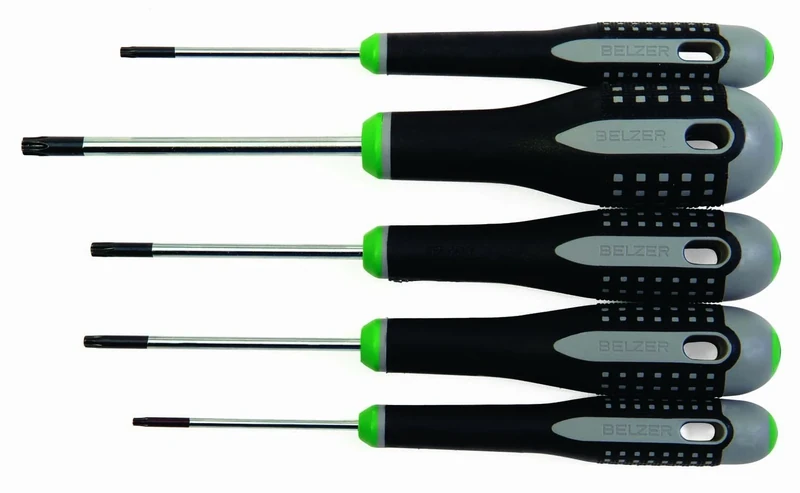 Bahco BE-9885 "Ergo" Screwdriver Set for Torx Head Screws, Multi-Colour