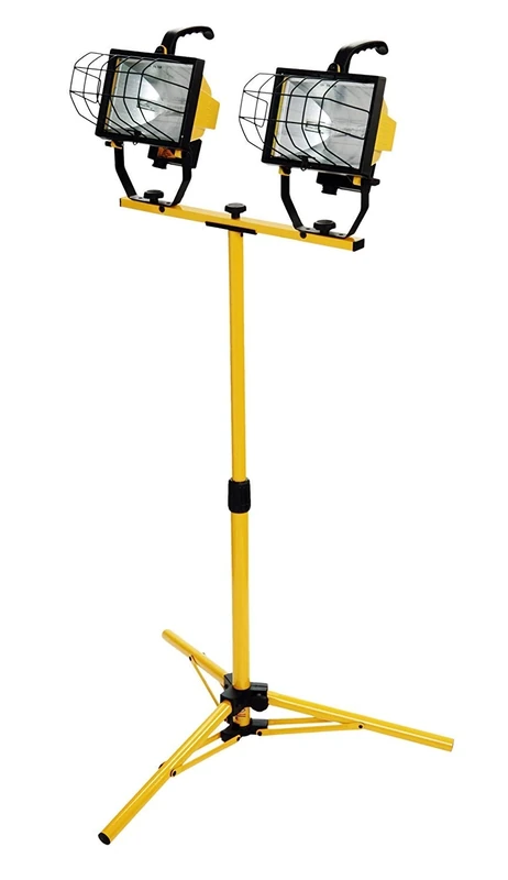 Designers Edge Two 500 Watt Portable Halogen Work Light L-13 - Image 1