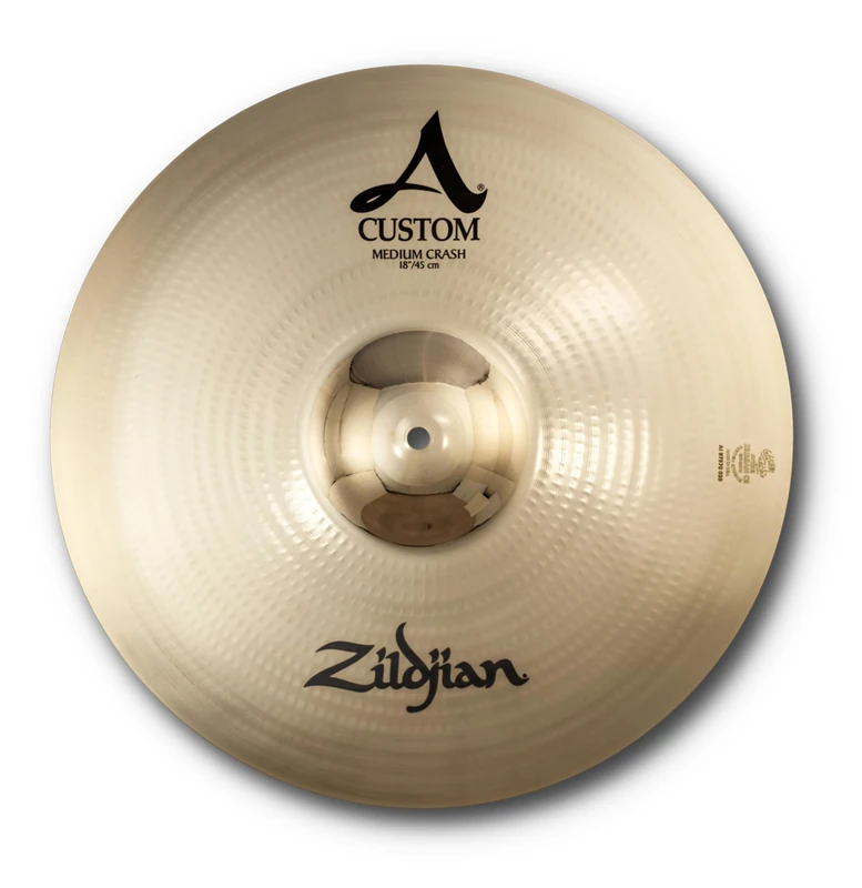 Zildjian A-Custom Medium Crash 18" Brilliant Finish - Crash Cymbal