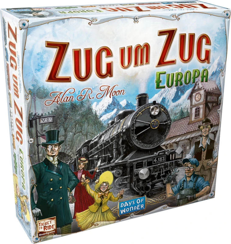 Asmodee Ticket to Ride: Europe Boardgame - German Version