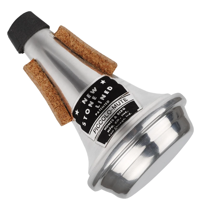 Humes & Berg Mute New Stone Lined Symphonic Straight 115A Piccolo Trumpet