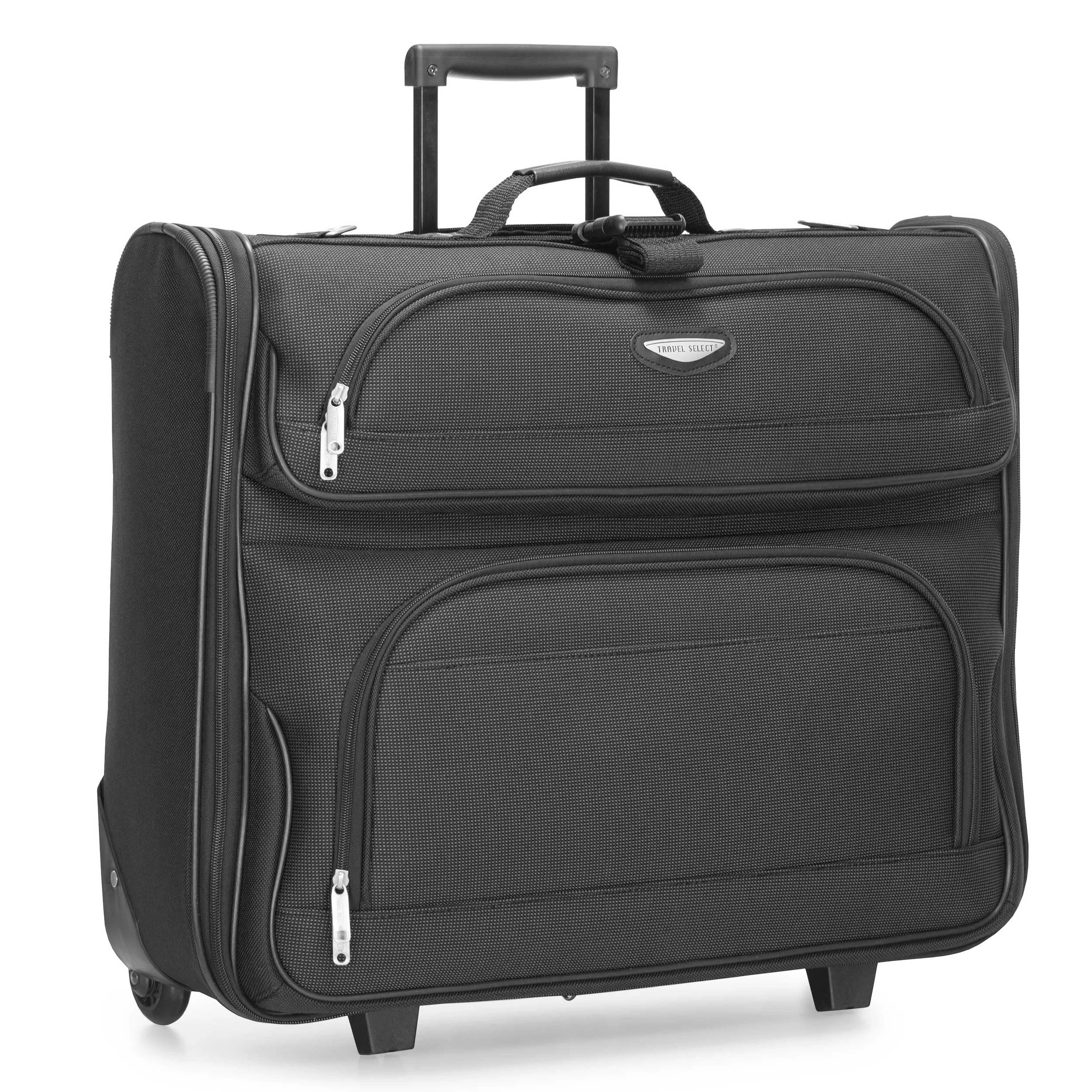 Travel Select Amsterdam Expandable Rolling Upright Luggage, Gray, Garment Bag, Amsterdam Expandable Rolling Upright Luggage