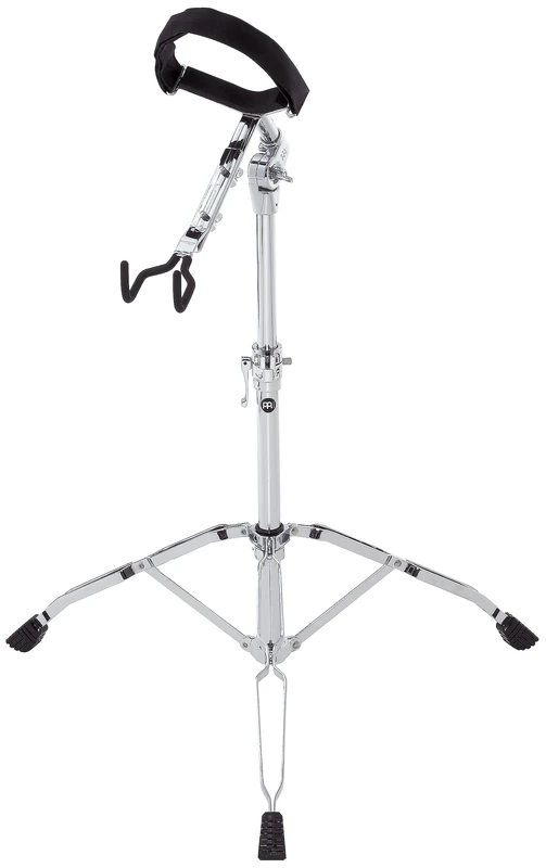 Meinl Percussion Professional Djembe Stand - Stand for Djembe - Adjustable Size - Steel, Chrome (TMD)