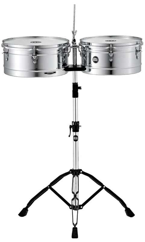 Meinl Headliner Timbales HT1314CH, 13" & 14", Steel - Timbale
