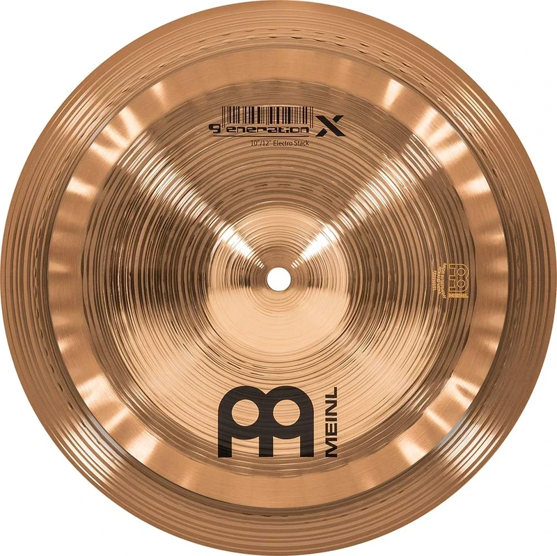 Meinl Generation X 10 inch and 12 inch Electro Stack Cymbals