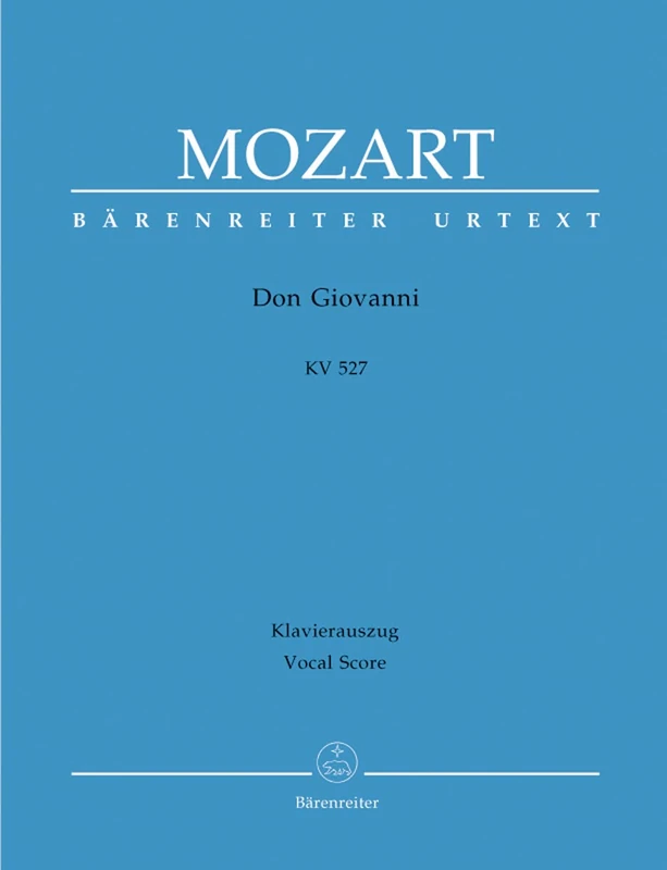 Don Giovanni K.527 (Vocal Score)