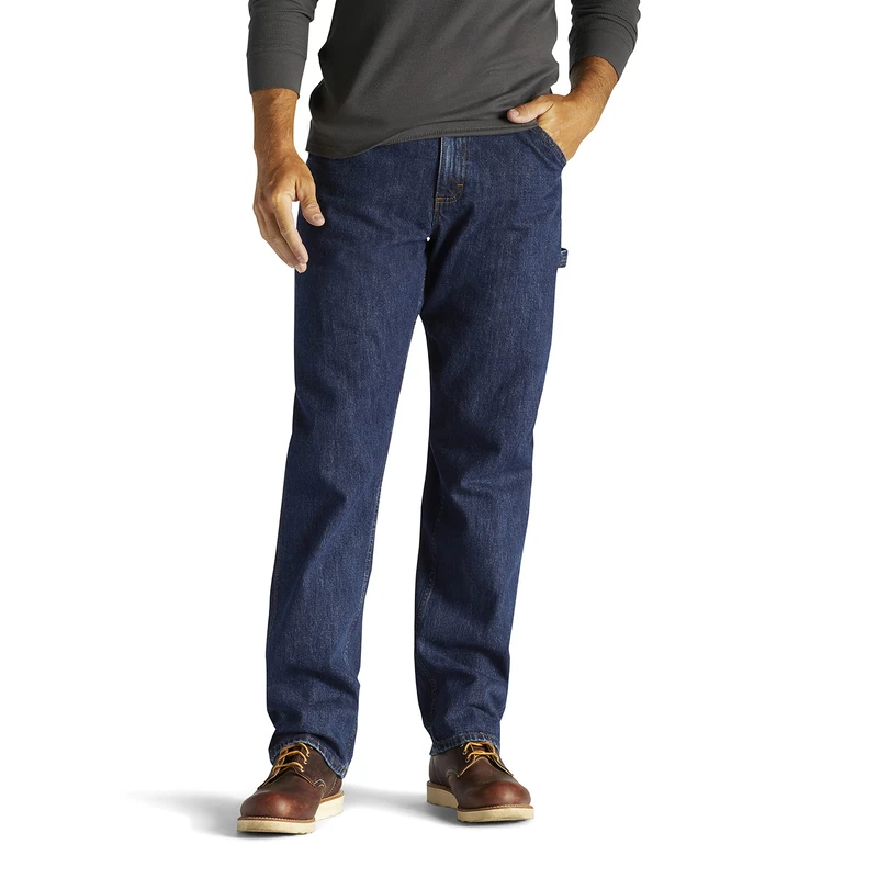 Lee Men's Carpenter Jeans, Original Stone, 34W 34L UK