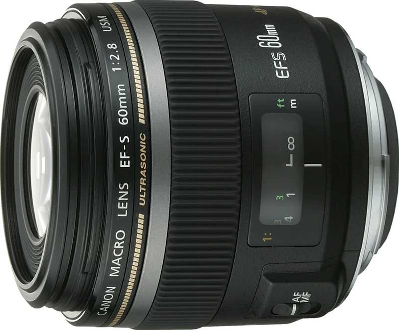 Canon EF-S 60mm f/2.8 USM Macro Lens - non Image Stabilised