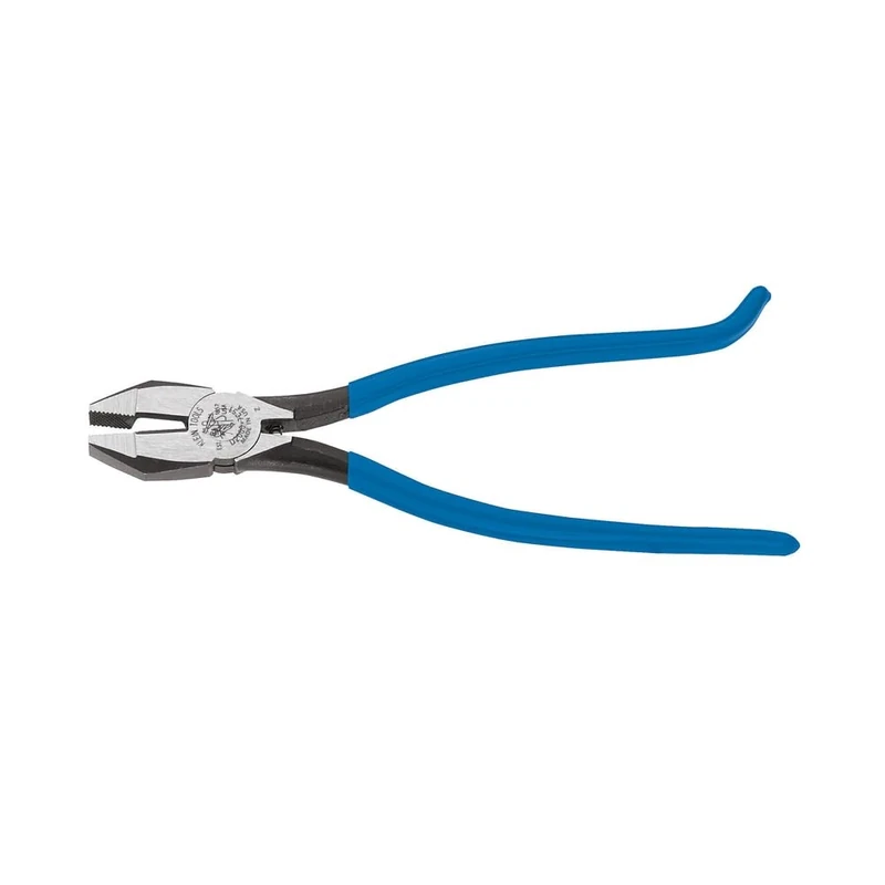 Klein Tools D2000-7CST Diagonal Cutters, Slim Head Linesman Pliers is Spring Loaded, Heavy-Duty Ironworker Pliers Cut ACSR, Screws, and More