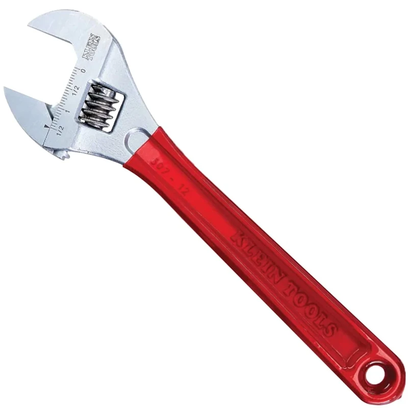 Adjustable Wrench Extra Capacity, 12-Inch Klein Tools D507-12