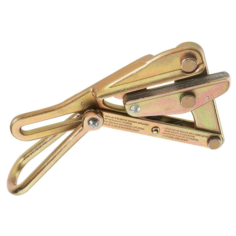 Klein Tools 1628-17 Chicago Grip-for Extra-High-Strength Cables, Messenger, Guy Strand 0.5 to 0.75-Inch - Image 1