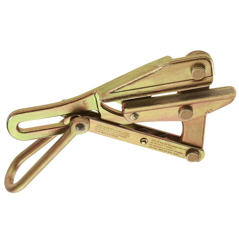 Chicago Grip for Bare ACSR, Aluminum and Stranded-Copper Cables 0.2 to 0.4-Inch Klein Tools 1656-20