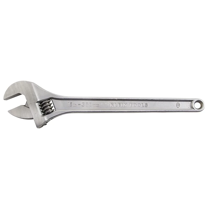 Klein Tools 506-15 15-Inch Standard Capacity Adjustable Wrench