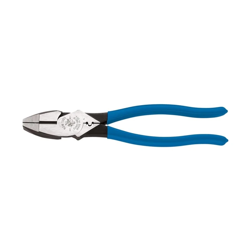 Klein Tools D20009NECR Cutting Pliers, 0 V, Blue/Silver, 238 mm