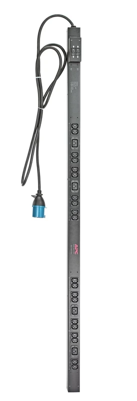APC AP7553 Basic Rack 0U PDU Input: 200V, 208V, 230V, Input Connections: IEC 309 32A 2P+E/Output: 230V, Output Connections: IEC 320 (C13) IEC 320 (C19) - 3.05M