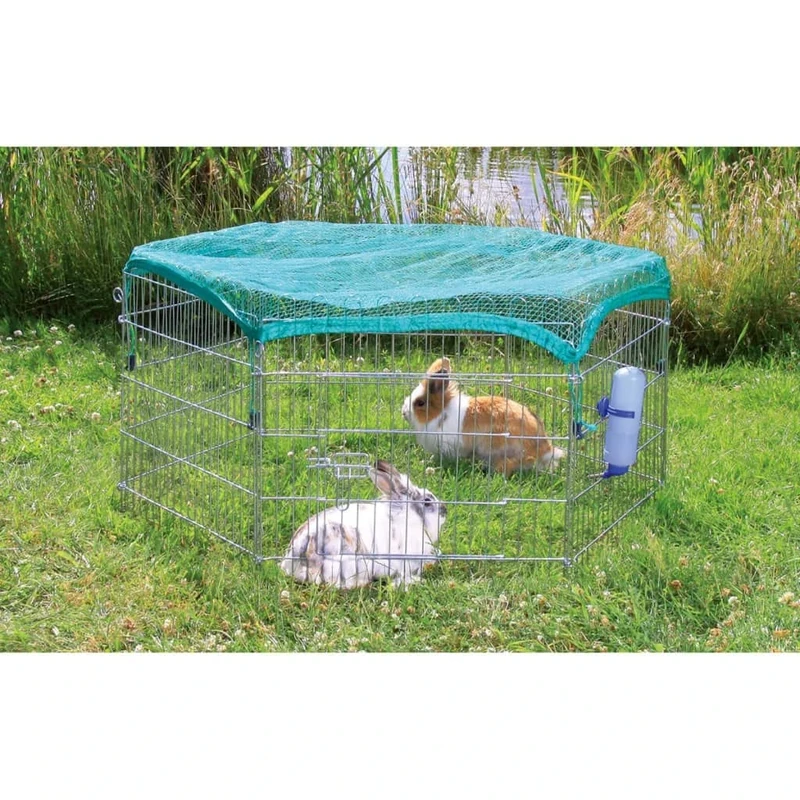 Trixie Natura Outdoor Run with Net, 63 × 60 cm, 6 Elements