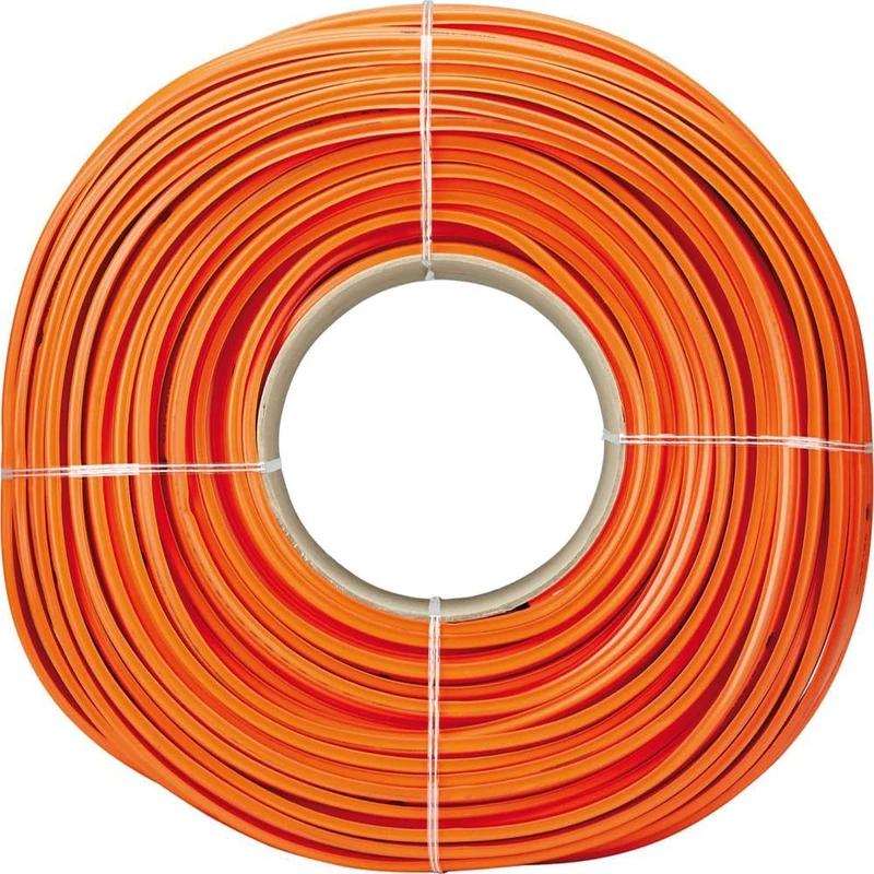 Gardena Hose Sprinkler: Spray Sprinkler for Long, Narrow Beds and Zones, Plant-friendly Fine Spray Mist, Sold by the Metre without Fittings, 100 m, Orange, Individual Length Adjustment (997-22)