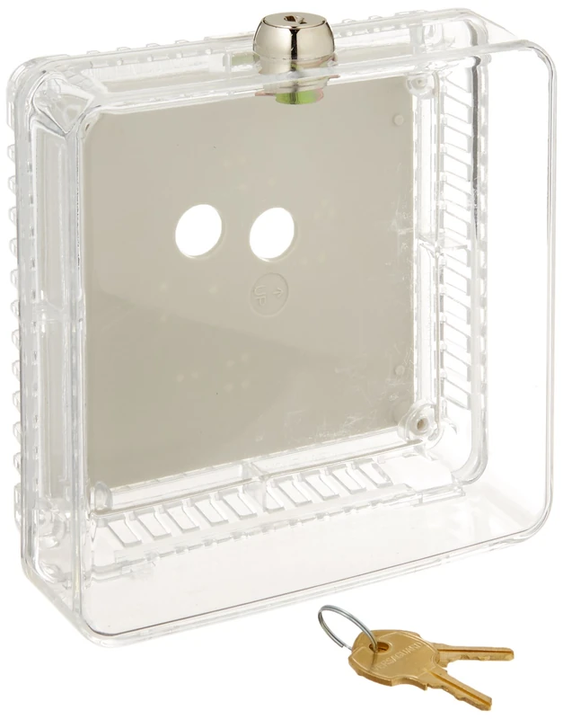 Honeywell TG510A1001 Small Thermostat Guard Cover - Image 1