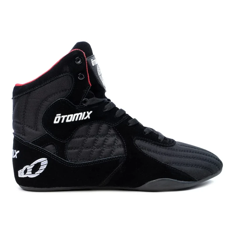 Otomix Stingray Gym Sports & Fitness Footwear for Mens & Women, Quality Multipurpose Training Shoes, Boots for Boxing, Wrestling, Weightlifting, Martial Arts, Deadlift - Black