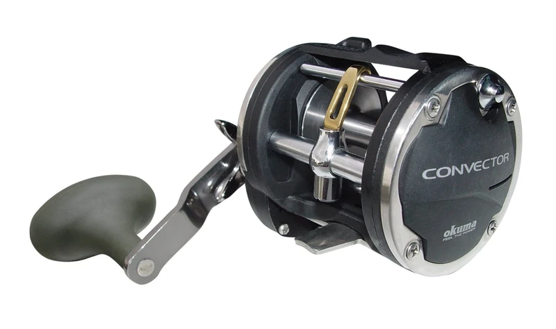 Okuma Convector Star Drag CV-20L Levelwind Trolling Reel (210 Yards- 20LB)