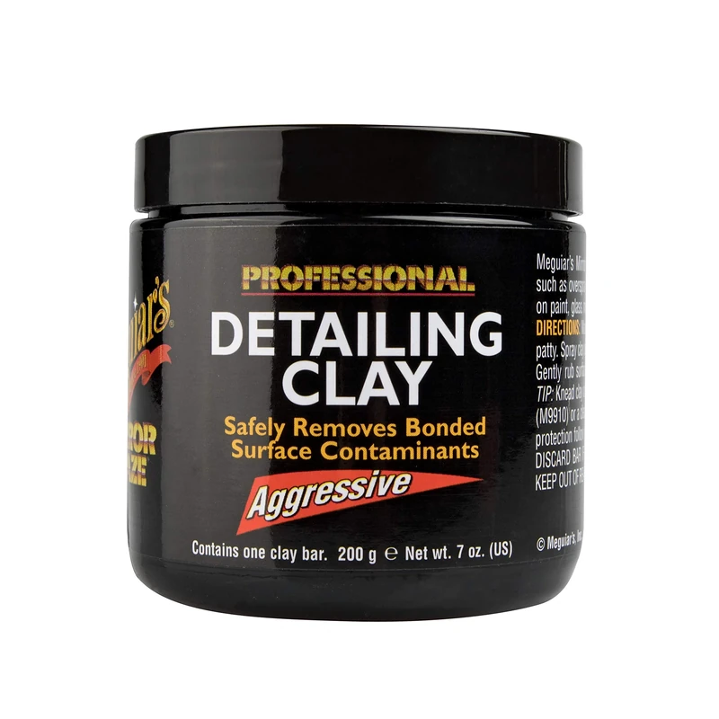 Meguiar's Mirror Glaze Professional Detailing Clay Bar Aggressive 200g C2100